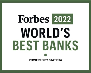 Forbes 2022 World's Best Bank