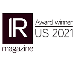 Gewinner von IR Magazine Award US 2021