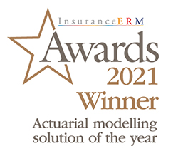 InsuranceERM: Ganador de los premios de 2021 por la solución de modelado actuarial del año