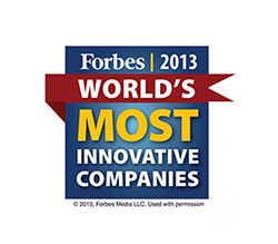 FIS win award worlds 100 most innovative companies list 2013 logo