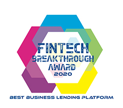 Fintech speak through award 2020 logo