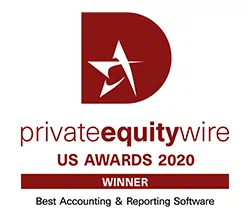 private equity wire - US Awards 2020 - Winner - Best Accounting & Reporting Software