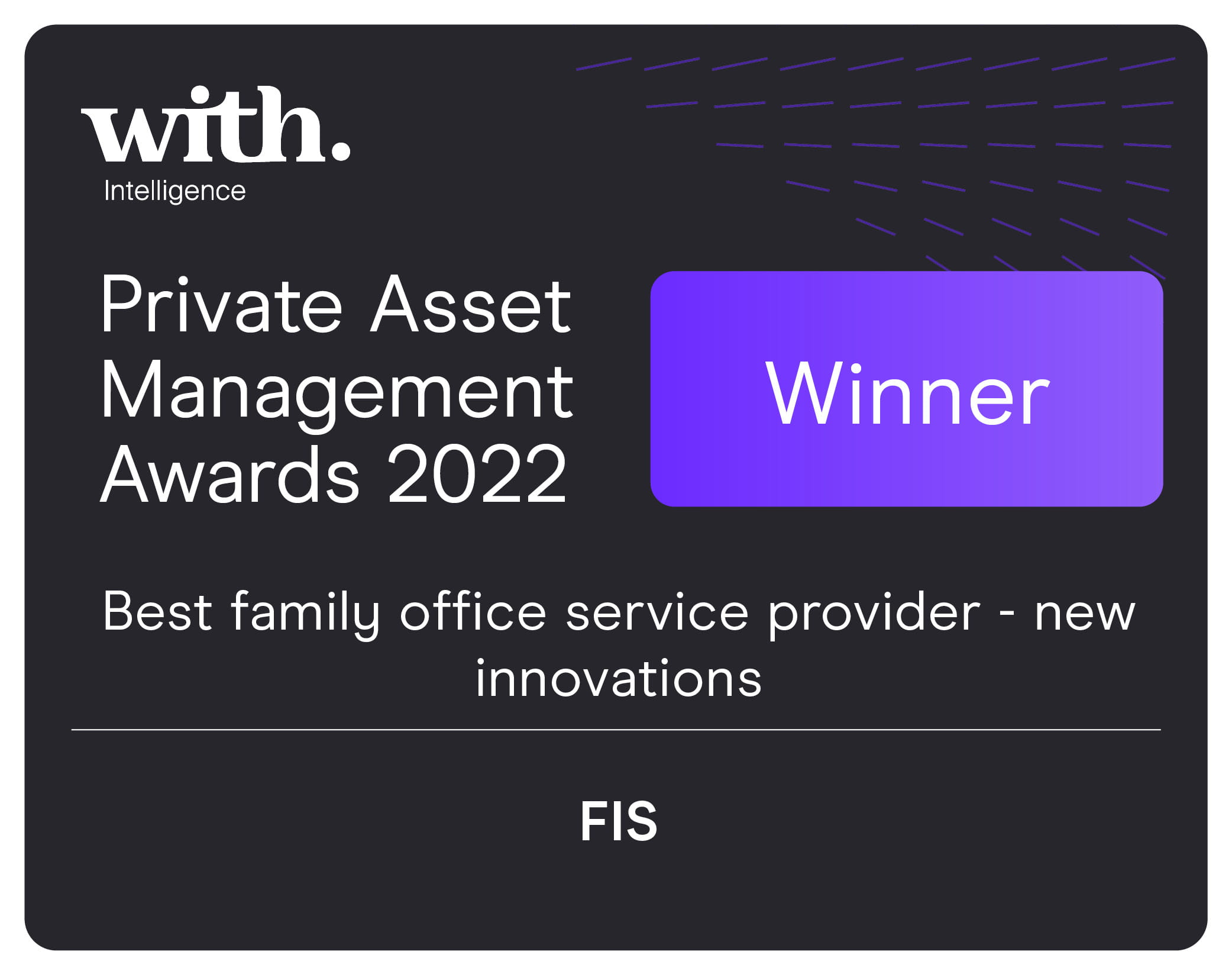 Private Asset Management Awards 2022
