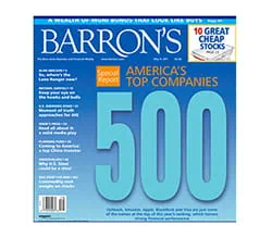 Barrons 500 logo