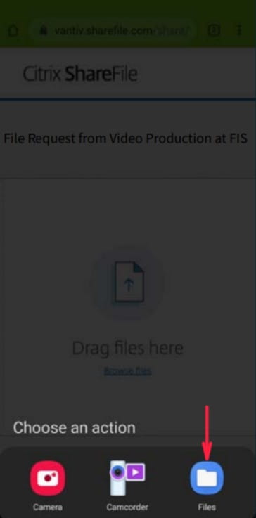 tap files